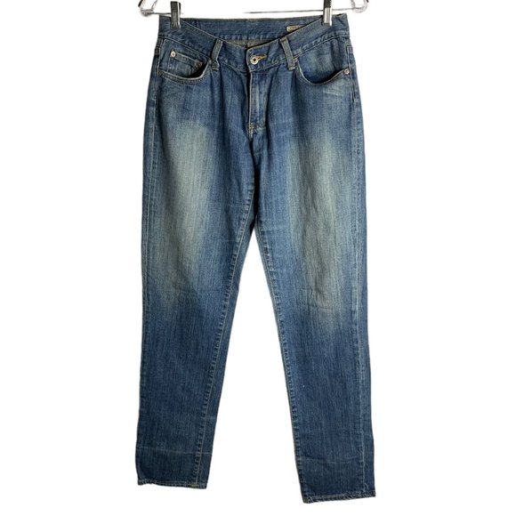 Chip & Pepper Denim - Chip & Pepper Straight Leg Denim Jeans 27 Med Wash Low Rise 5 Pocket Stretch